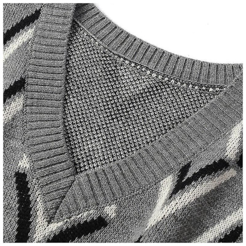 (2XL, Grey1) Mens Solid Sleeveless Pullover Outerwear Vest