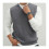 (S, Grey) Mens Solid Sleeveless Pullover Outerwear Vest 3