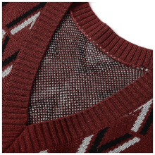 (3XL, Crimson1) Mens Solid Sleeveless Pullover Outerwear Vest