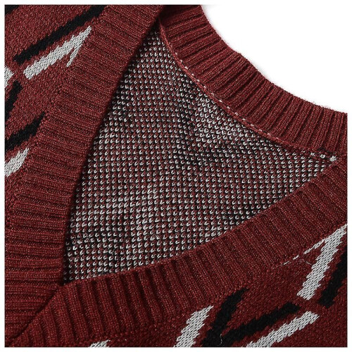 (3XL, Crimson1) Mens Solid Sleeveless Pullover Outerwear Vest