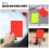 Referee Warning Cards PVC Red Yellow 12 Pcs 2