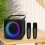 RGB Light Center Audio Karaoke System Black 10W 3