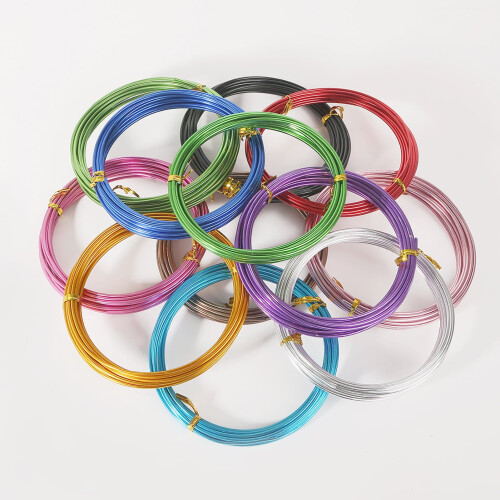 Craft bezel wire lustrous electroplated metallic 1 roll 2