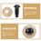 Plastic Craft Doll Accessories Lifelike Set 1 3