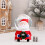 Christmas Snow Globe Santa Figurine 2.7in 2