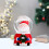 Christmas Snow Globe Santa Figurine 2.7in 4