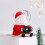 Christmas Snow Globe Santa Figurine 2.7in 5