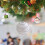 Christmas ornaments black irregular ball hanging decor 6 pcs 4