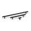 (40mm Pull) Matt Black Hexagon Cabinet Kitchen Handles 11