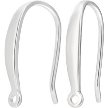 Sterling Silver French Ear Wires 10 pcs