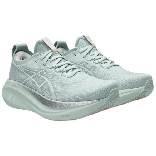 (Matches the image, EU 40) ASICS Gel Nimbus 27 Pure Aqua 2