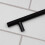 (160mm Handle) Matt Black Hexagon Cabinet Kitchen Handles 4