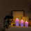 LED Flameless Candle Set with Flickering Flame Effect 6