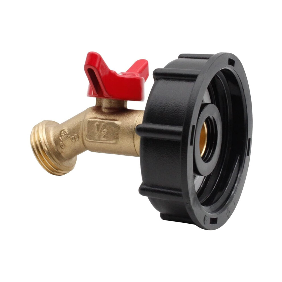 Ibc Tank Adapter Brass Faucet With Fine Thread 9336866828931