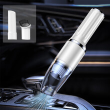 Aspirateur de voiture sans fil WJSXC avec aspiration puissante, mini-aspirateur pour les recoins, nettoyeur de clavier, rechargeable par USB