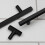 (320mm Handle) Matt Black Hexagon Cabinet Kitchen Handles 11