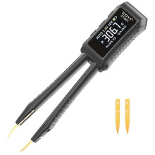 Digitálny multimeter s pinzetou a OLED displejom, presnosť 0,5 %, 10 kHz LCR meter