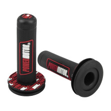 (red) Motocross Grips Handle Handlebar Enduro Rubber compatible with 7/8" 22/24MM Motorcycle Cuffs Covers Dirt Bike Moto Universal Accessories