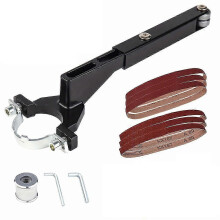 Mini ponceuse, polisseuse, meuleuse d'angle, accessoires pour ponceuse à bande modifiée, compatible avec les meuleuses d'angle de 125 mm