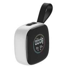 Detector de CO de última generación con alarma sonora, pantalla LCD, sensor de temperatura y humedad DM1210B