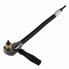 Rallonge de perceuse à angle droit flexible, adaptateur de tournevis flexible réglable à 90 pour outils de travail du bois