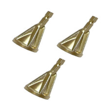 3 piezas Mango hexagonal de 18 mm de longitud, excepto para herramienta de pulido de tornillos con broca de chaflán, diámetro adecuado de 6-19 mm, C