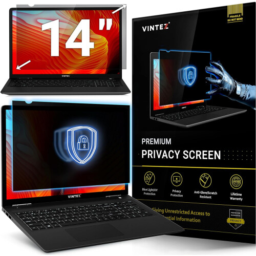 Computer Privacy Screen Filter 14 Inch 16:9