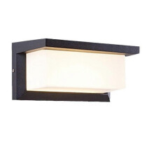 Éclairage extérieur étanche IP65 avec détecteur de mouvement, 20 W, pour porche, balcon ou jardin. Applique murale LED extérieure.