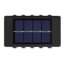Solar Outdoor Wall Light Waterproof Garden Decor Lights Up Down Light Wall Waterproof External Wall Washer Solar Lamp
