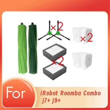 8 Pcs for Combo J7+ J9+ Sweeping Robot Cleaner Parts Replacement Main Side Brush Mop Filter