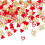 Valentine's Day Confetti Bright Colored 100 or 200 pcs 1