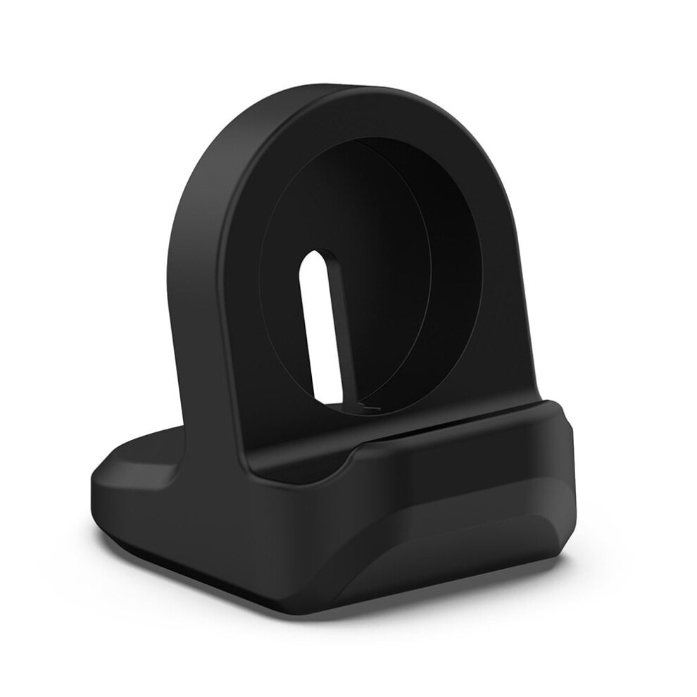 Silicone Wireless Charger Cradle For Google Pixel Watch 2022 Black/Dark/Blue 917087614283