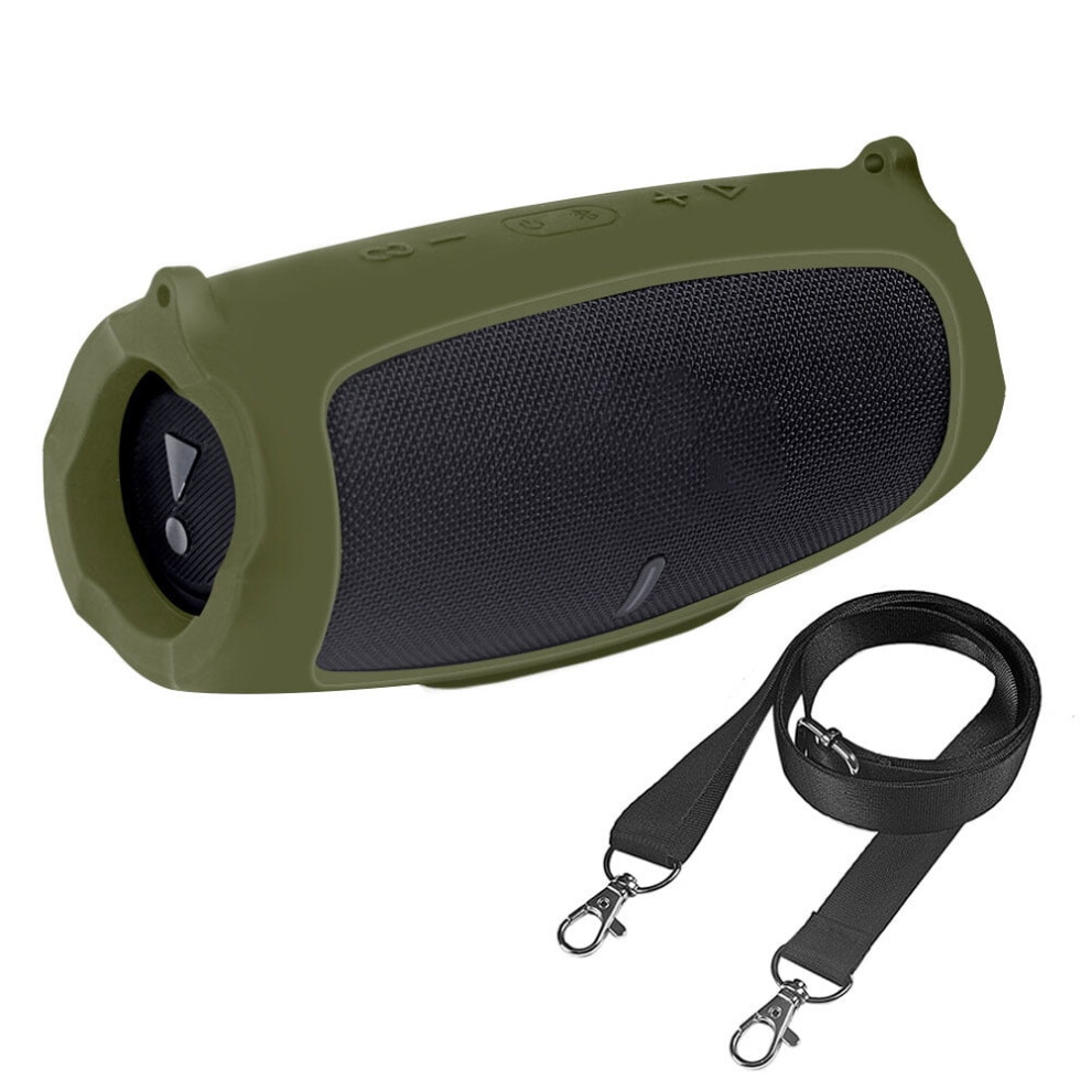 Jixopn Protective Silicone Case For Jbl Charge 5 Speaker 917087618649