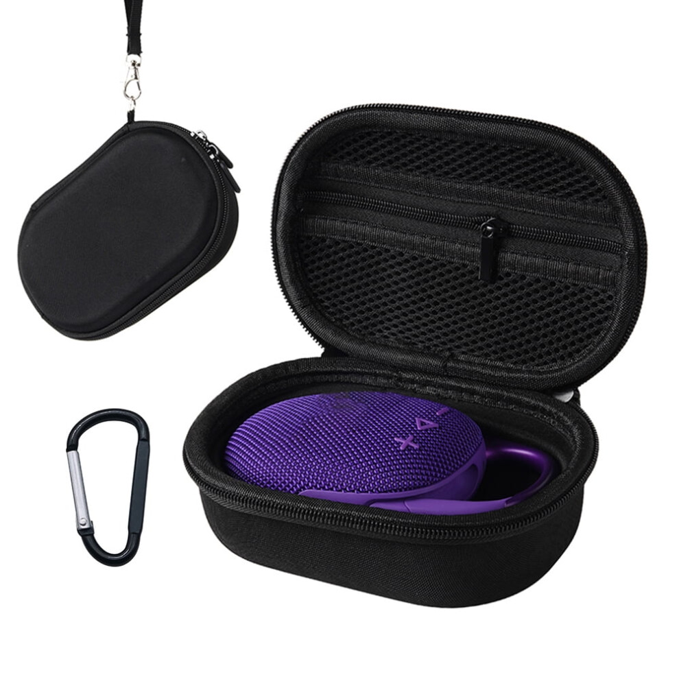 Jixopn Eva Hard Case For Jbl Clip 5 Speaker Â Shockproof Black/Gray/Purple 917087619042