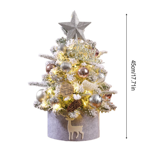 Kerstboomornament 45 cm mini bureaudecoratie 2