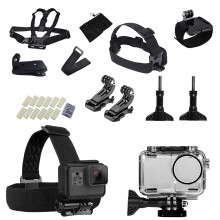 Jixopn Waterproof Housing Case with Headband and Chest