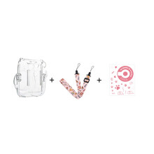 Instax Mini 11 protective case set with strap and sticker