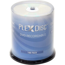 DVD-R 4.7GB 16X silver inkjet printable disc 100pk