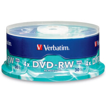 DVD-RW 4.7GB 4X branded surface 30-pack