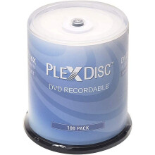 DVD-R 4.7GB 16X white thermal printable spindle 100