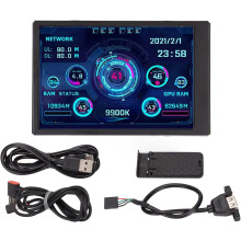 3.5-inch IPS USB mini monitor for PC temperature and