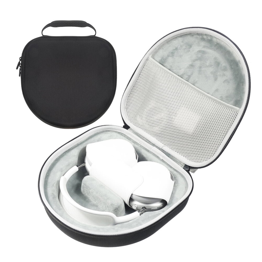 Eva Travel Case For Airpods Max With Mesh Pocket Black 917087624909