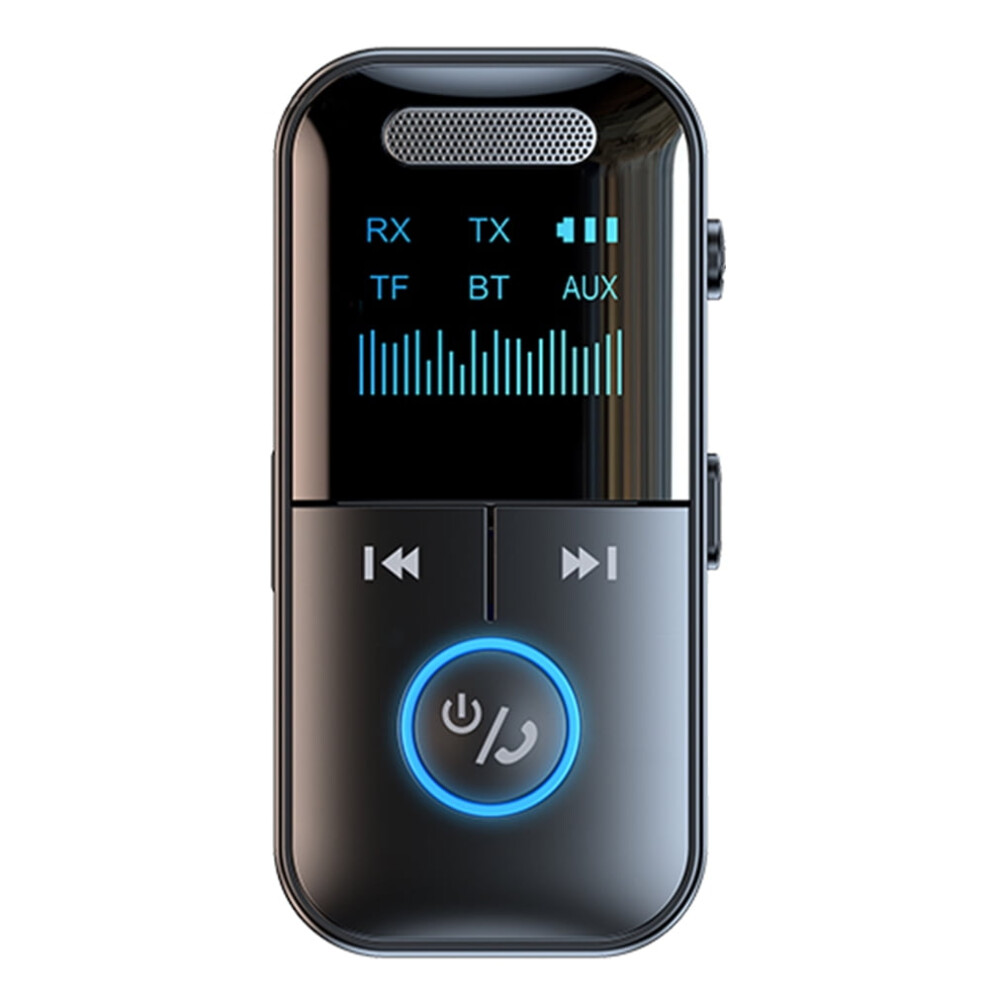 Jixopn Bluetooth 5.4 Audio Transmitter Receiver 3.5Mm Aux Black 917087625166