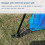 QISIWOLE portable extendable beach tent blue 8