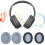 Edifier W820NB replacement ear pads blue memory foam 1