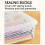 Extra Large Clear Pencil Case Stackable Plastic 1 Pack 3