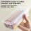 Extra Large Clear Pencil Case Stackable Plastic 1 Pack 5