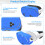 Jixopn TPU VR headset case for Meta Quest 3S 5