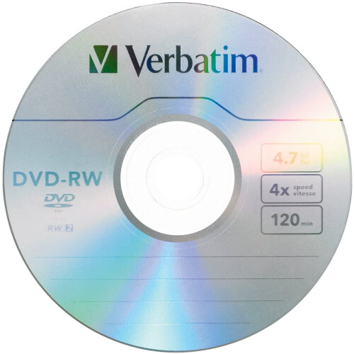 DVD-RW 4.7GB 4X branded surface 30-pack 1