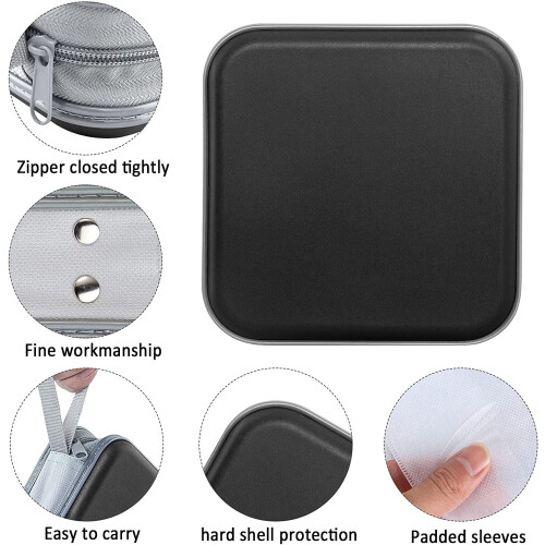 CD case hard wallet for 40 discs storage 1